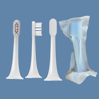 China Household Hot Sale Toothbrushes Soft Tooth-Whitening Packs Head MI T300 T500 Electric Toothbrush Head For Mijia for sale