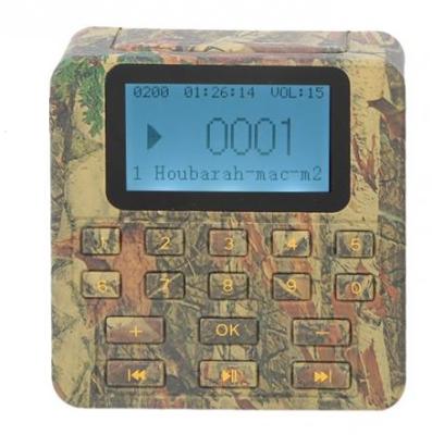 China Durable 100watt MP3 Bird Player Caller Hunting Decoy Quail Sounds Song Free Download Bird Caller Audio Devices With Large LCD Display for sale