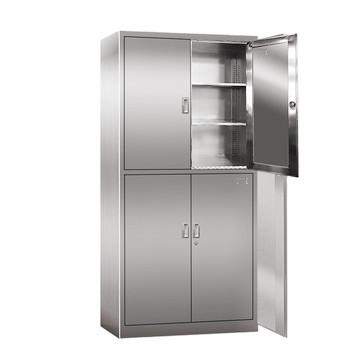 China Eco - Friendly Stainless Steel Storage Cabinet Wardrobe Locker for sale