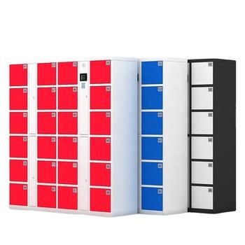 China Supermarket use modern design expandable smart steel storage cabinet for sale