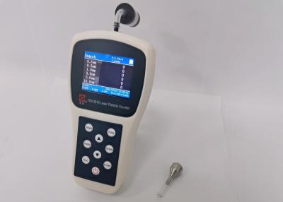 China Contador Handheld 0.1CFM da partícula de ar da sala de limpeza para o instrumento do laboratório à venda