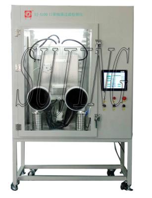 China Medical Face Mask BFE Testing Machine 2200cfu 28.3 L/Min for sale