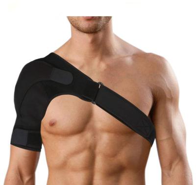 China Sports Posture Shoulder Back Brace Breathable Popular Epaulet Neoprene Adjustable Shoulder Support for sale