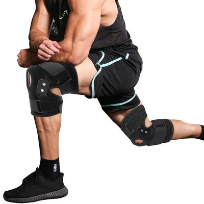 China Comfortable For Your Knee Customize Professional Open Patella Hinged Knee Support Knee Brace Stabilizer Joint Support Protect for sale