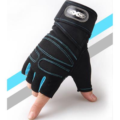 China 2022 Professional Synthetic Leather Fitness Weightlifting Gym Breathable Hot Selling Custom Gloves With Wrist Support for sale