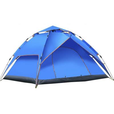 China Camouflage Play Factory Double Layer Outdoor Camping Waterproof Outdoor Tent / Field Direct Auto Hydraulic Stretch Tent Fabric for sale