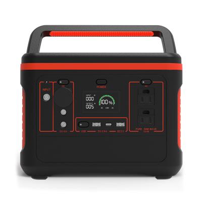 China 22.2V Rechargeable Portable Power Station 568Wh Lifepo4 Solar Station For Camping for sale