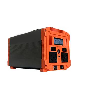 China gerador de poder portátil solar exterior 1200w de 12V 90AH UPS com lítio Ion Battery à venda