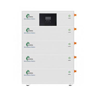 Cina Tutti in una Lifepo4 batteria domestica accatastabile 20kw fuori da stoccaggio della batteria solare di griglia in vendita