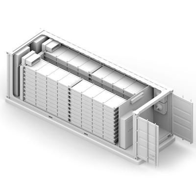 China Hochspannung 500KW 1mwh Solarbatterie Energiespeichersysteme Industrie 1MW Behälter BESS Handelsbehälter zu verkaufen