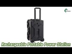 Backup Rechargeable Portable Power Station 3000w Pure Sine Wave For Solar Energy