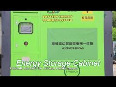 430kwh genset diesel generator industrial and commercial lithium battery energy storage system renew