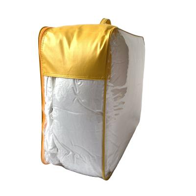 China Transparent Bag Recyclable Cheap Custom Printing PVC For Bedding for sale