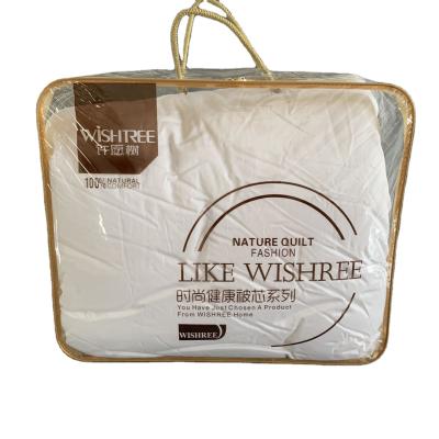 China Recyclable High Quality Clear PVC Bag For Packaging Comforter Pillow Cover for sale