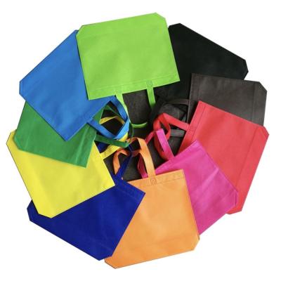 China Folding pp spunbond fabric bag high quality nonwoven non woven shopping bag for sale