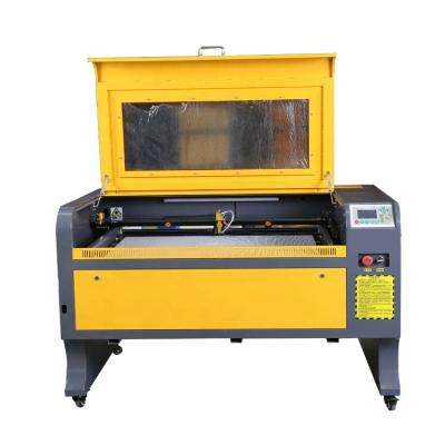 China Laser CUT Mini Laser Engraver Cut Fabric Cloth Textile 60w 80w 100w 50w 9060 Leather Blanket Laser 600x900 Cutting Machine for sale