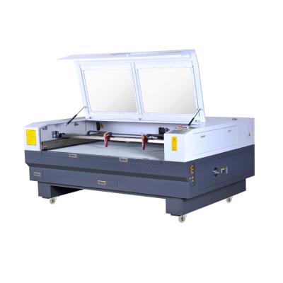 China Laser CUTTING High Quality Ruida CNC 1610 Auto Feeding 80w Two Heads CO2 Laser Fabric Laser Leather Cutting Machine for sale