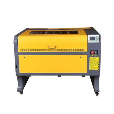 China Laser CUTTING Good Price Mini CNC 80W Ruida 9060 CO2 Laser Cutter For Cutting Fabric Acrylic Wood Leather for sale