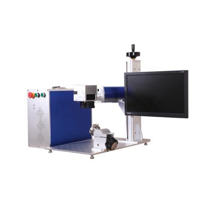 China Laser Marking JPT Laser M7 MOPA 30w Fiber Laser Marking Machine For Stainless Steel Color Marking for sale