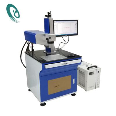 China High Quality Plastic UV Mopa Printer PC PCB PVC Printer Green Laser 355nm 3W 10w Laser Marking Machine For Metal Engraving for sale