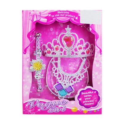 China Hot Selling Kids Beauty Toy Most Plastic Custom Jewelry Set For Sale for sale