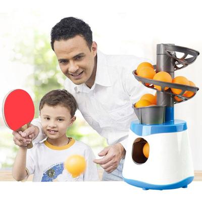 China Sports Toy Kids Sport Electronic Automatic Table Machine Throwing Ping Pong Robot Without Ball Training for sale