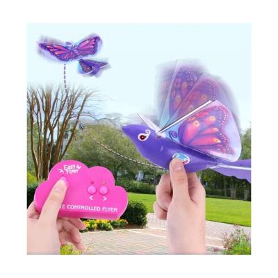 China Toy Drone Colorful plastic rc toys flying kite 8+ drone toy for child butterfly and bird easy flying rc for sale