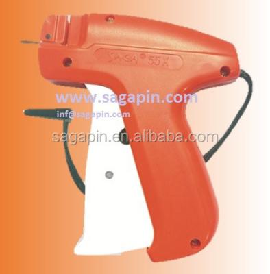 China Fine Apparel SAGA 55X Needle Apparel Bangs Hand Hang Tagging Tag Gun for sale