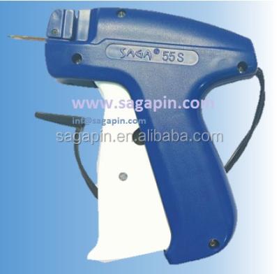 China Raw Materials SAGA 55S Garment Bottom Price Tag Tether Gun , Label Garment Tag Guns for sale