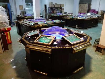 China Steel 6 Players Spain Popular Indoor Casino Amusement Electronic Roulette Machines For Sale for sale