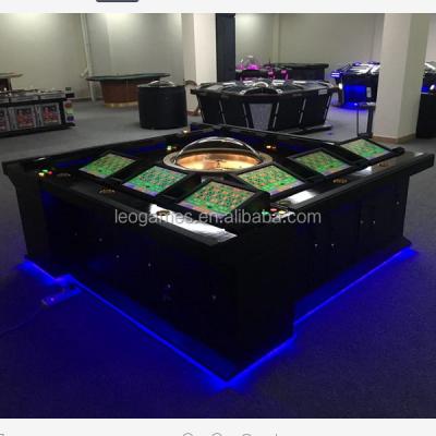 China Super rich man 12 players steel touch screen electronica roulette machine casino roulette machine for sale for sale