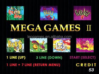 China 8 version for choice. 7 Mega In 1 Game V2 Board Igrosoft Slot Game Machine for sale