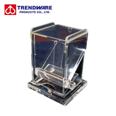 China Viable Clear Acrylic Toothpick Dispenser for sale