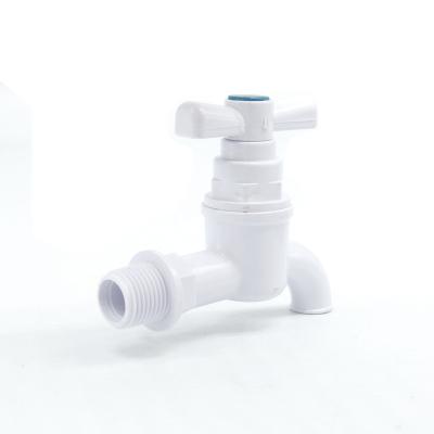 China PB-324 Traditional High Quality Plastic Single Handle Wall Mounted Water Valve Faucets for sale