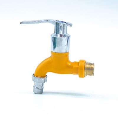 China PB-326 Traditional High Quality Plastic Single Handle Wall Mounted Water Valve Faucets for sale