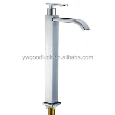 China SS-6 Faucets China Factory 304ss Stainless Steel Water Faucets Thermostatic Bathroom Basin Faucets for sale