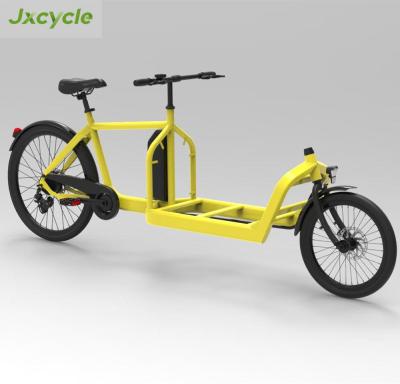 China Long Street Cargo Bike 250w Steel Transport Electric Bike for sale