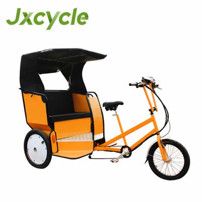 China Passenger Pedicab Rickshaw Tricycle Three Wheel Bike Rickshaw Motorcycle For Business for sale