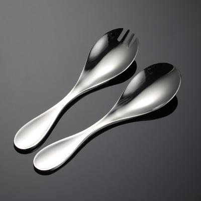 China Viable Children Flatware Fork Spoon Set Baby Spoon Pure Stainless Steel Set for sale