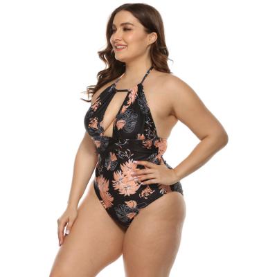 China Low moq new design swimwear monokini breathable hot sexy photo girls plus size cavity beach swimwear for sale