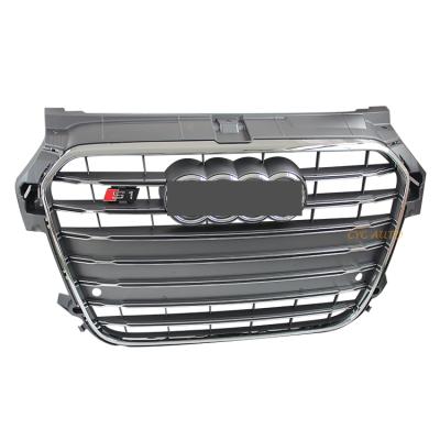 China For Hot Sale S1 ABS Approval Sport Style Front Grill Silver Front Grill For Audi A1 2011 2013 2015 for sale