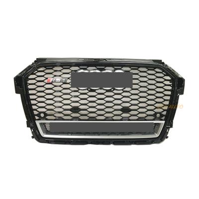 China For Sport Approval Auto Parts RS1 Style Front Grill Black Front Grill For Audi A1 2016 2017 2018 for sale