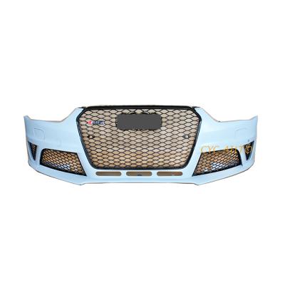 China For Sport Approval B8.5 B85 RS4 New Style Body Kit CAR Front Bumper With Grill For Audi A4 2013 2014 2015 for sale