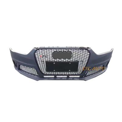 China For New Approval RS4 Sports Car Bodykit Front Bumper Front Grill For Audi A4 2013 2014 2015 B8 B8.5 B9 for sale