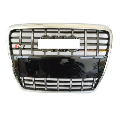 China For Sport Approval Factory Sale C6 S6 Style Bumper Front Grill For Audi A6 S6 bodykit 2005 2007 2010 2012 for sale