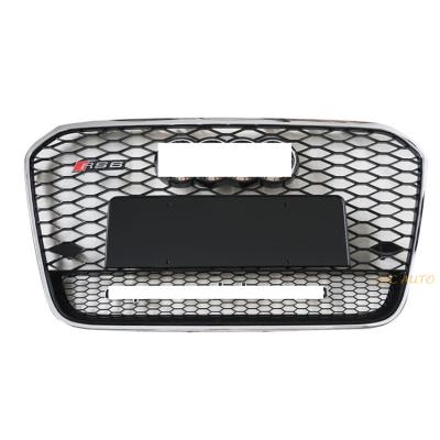 China For Sport Approval ABS RS6 C7 Style Front Bumper Grille For CYCAUTO Audi A6 RS6 2013 2014 2015 for sale