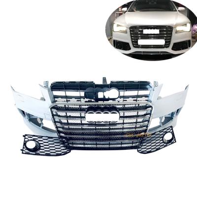 China For sport approval d4 w12 bumper bodykit with grille fit for CYC AUTOMOBILE Audi A8 for sale