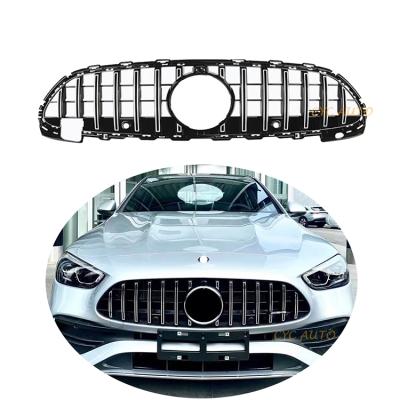 China For Sport Approval ABS Front Bumper Grill W206 GT Styling For Mercedes Benz C CLASS 2021+ C180 C200 C260 C300 for sale