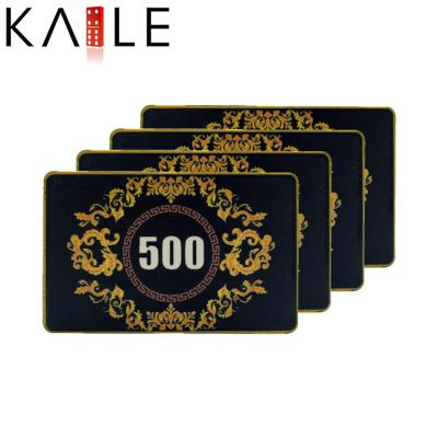 China Factory Supply Eco-friendly Directly Custom Plate Casino Poker Chip in Ceramic Poker Chips Plakette Casino Poker Chip in Gambling Room for sale