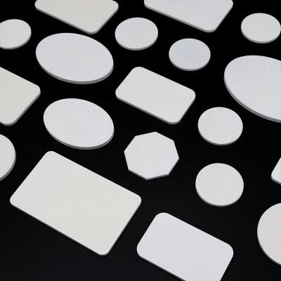 China White Blank Ceramic Round Multi Size Chips Factory Supply Octagon Oval Rectangle Octagon Rectangle Custom Eco-friendly Your Any Logo for sale